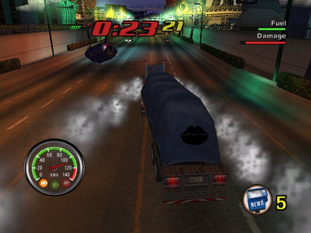 Big Mutha Truckers screenshot 3 for Playstation 2